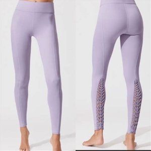 Carbon 38 Macrame Legging Lilac XS